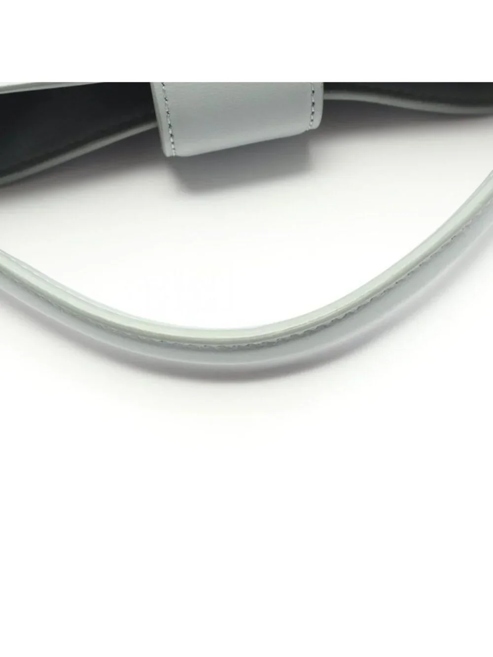 Celine Handbag Triomphe Mini Bucket Louise 10 N473 ghj.07 ic Blue Gray Leather - Picture 7 of 8